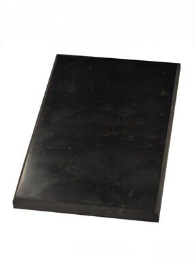 3 Quantity - Polished Shungite Tiles - Real Karelian Shungite Stones